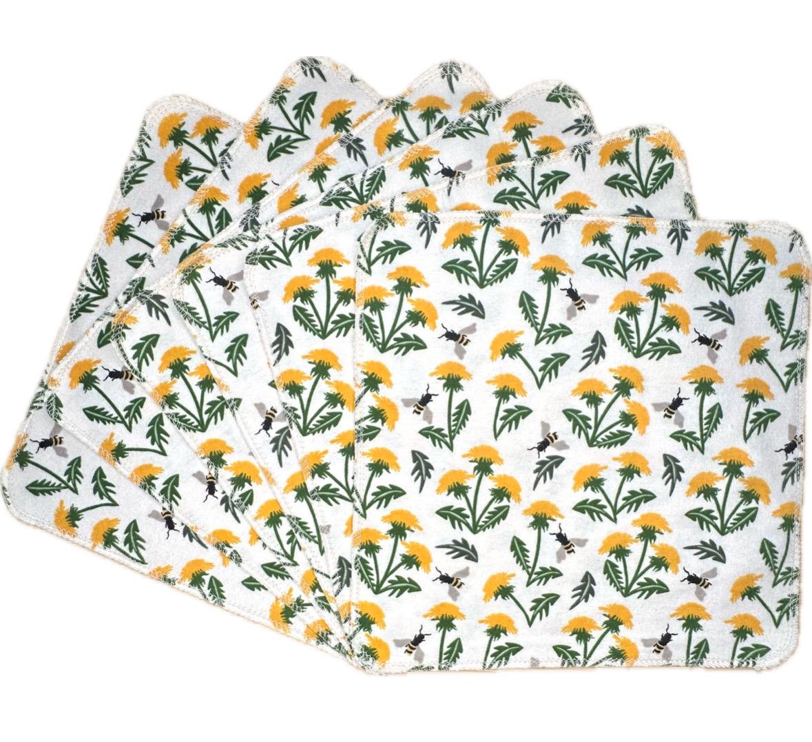 Dandelions & Bee’s Paperless Towels 