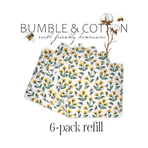 Dandelions & Bee’s Paperless Towels 