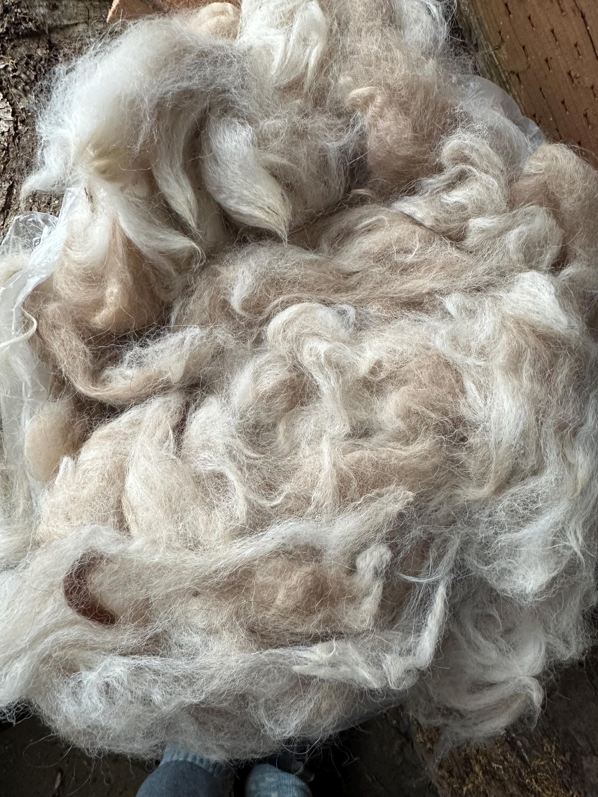 Llama Fiber by the pound