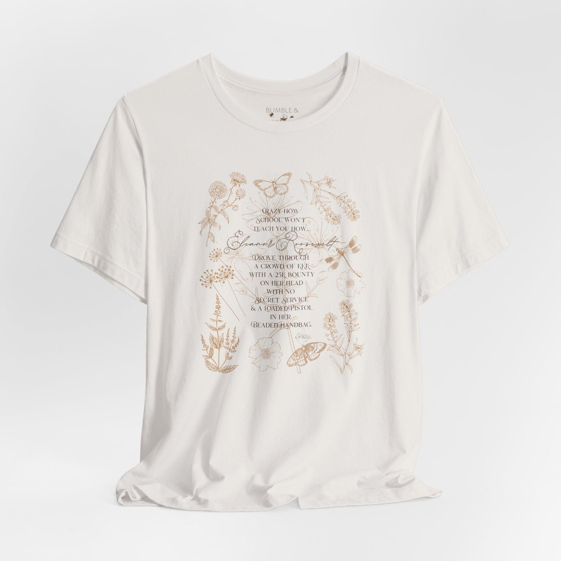 Eleanor Roosevelt Tee Shirt || Feminist T-Shirt