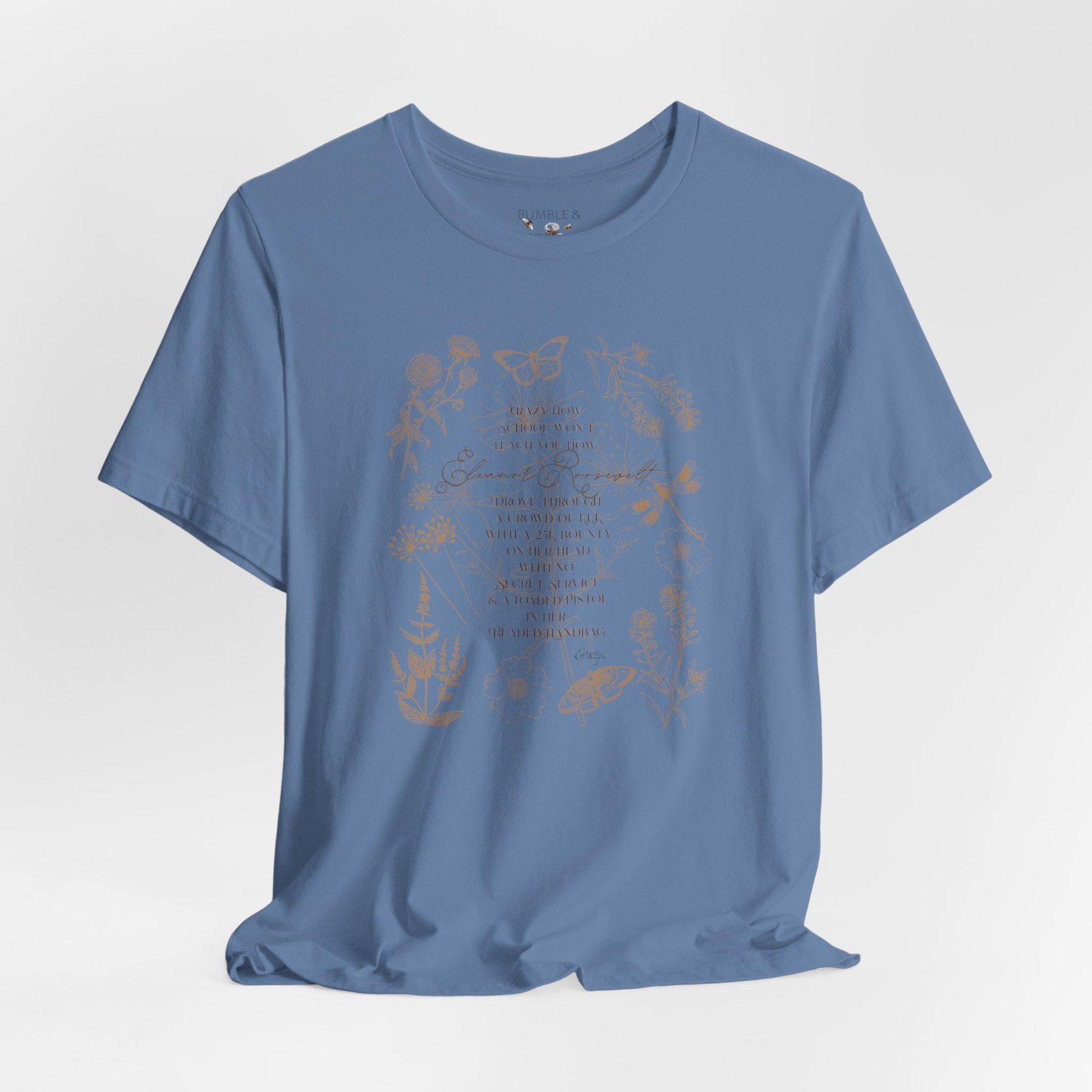 Eleanor Roosevelt Tee Shirt || Feminist T-Shirt