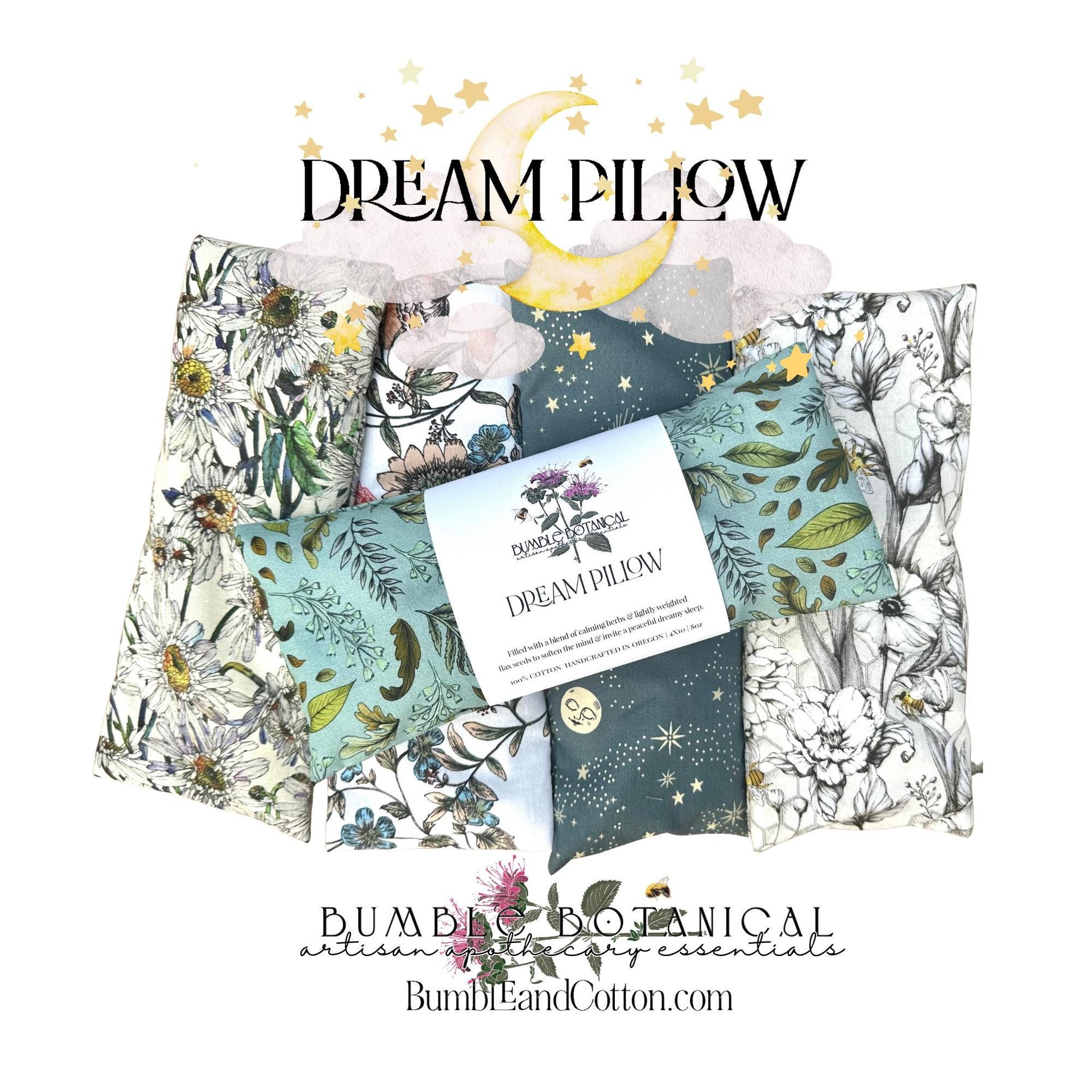 Dream Pillow | Herbal Pillow | Aromatherapy | Botanical Gift