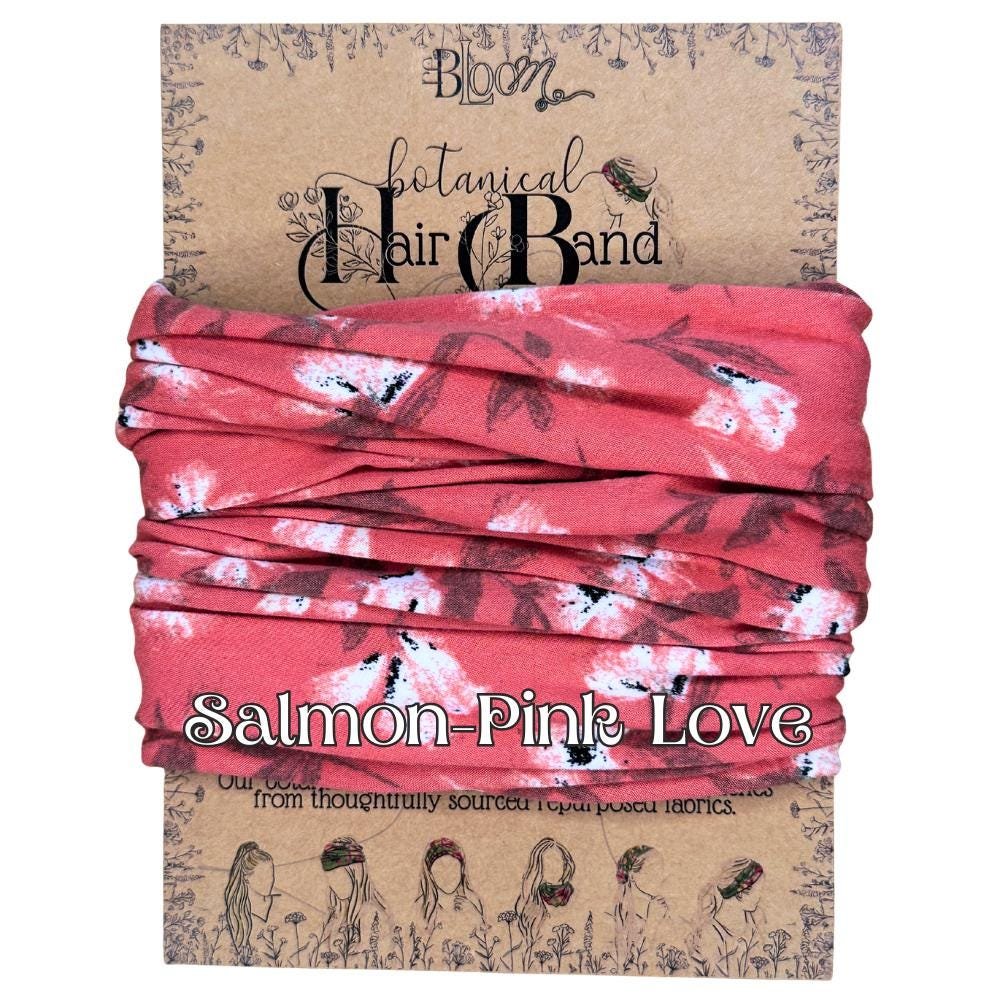 Hair Bands || Upcycled Eco gift with a Purpose || botanical hair accessories ||
