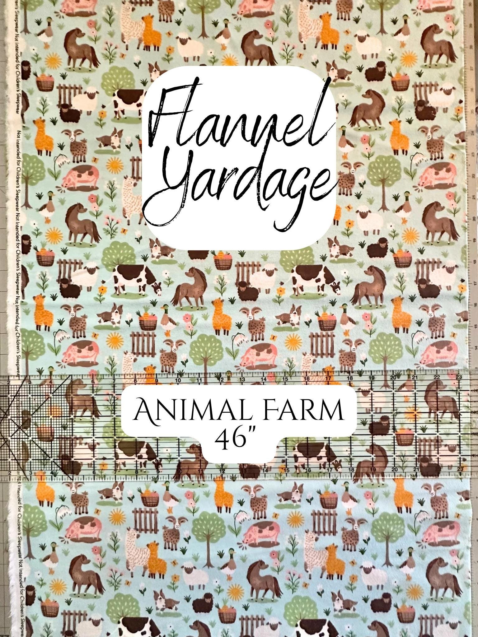 Flannel Fabric Yardage || By the yard || Joann Super Snuggle Flannel || Various Prints