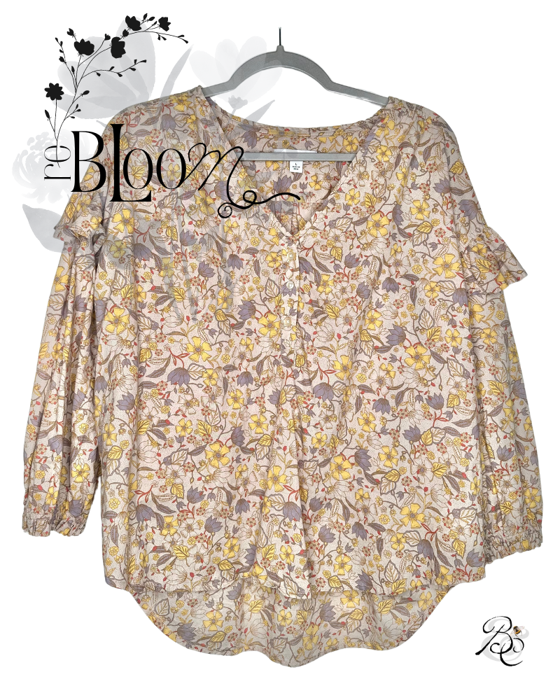Sandy&Floral Blouse  ℓαяgє 