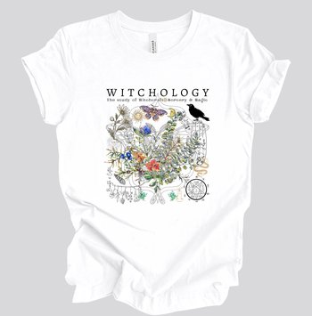 WITCHOLOGY Tee Shirt || Witchcraft T-shirt || Study of Witchcraft || Gender Neutral Gift