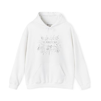 Surround Yourself Flower Hoodie || Wildflower Eco Hoodie || Gender Neutral Gift