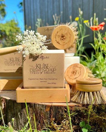 KUBE DishSoap || Organic & Vegan || Zero-Waste Cleaning Supplies 